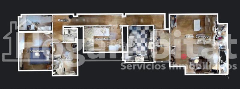 Foto a8cde81a-570b-44f3-b7e2-7df99e79d4bf. Piso alto, amplio y semireformado con balcón y ascensor en Paterna