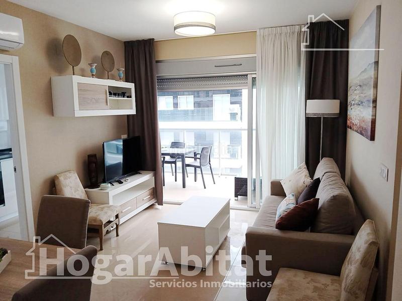 Foto 41ab9ee7-1d8a-4aa5-afad-bf19847b45ef. Piso totalmente nuevo! exterior en residencial con piscina y terraza junto a la playa en Cabanes
