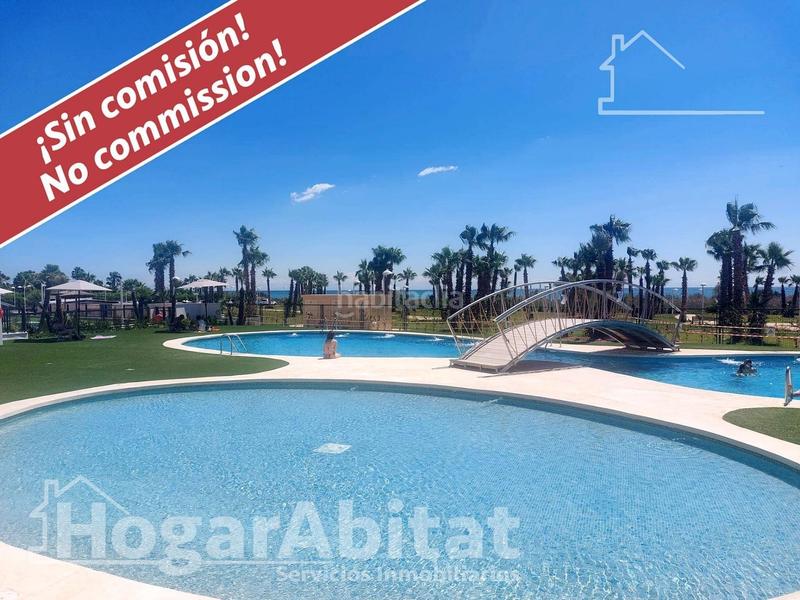 Foto afd02181-26a6-45a6-982d-e51462e623d2. Piso totalmente nuevo! exterior en residencial con piscina y terraza junto a la playa en Cabanes