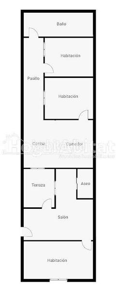 Foto 8e2371fa-1dc0-455d-92bb-c314a4c40981. Pis amb calefacció a Malva Rosa Valencia