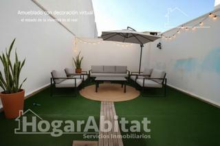 Pis a Alginet. Bajo amplio y luminoso en residencial con piscina y gran terraza