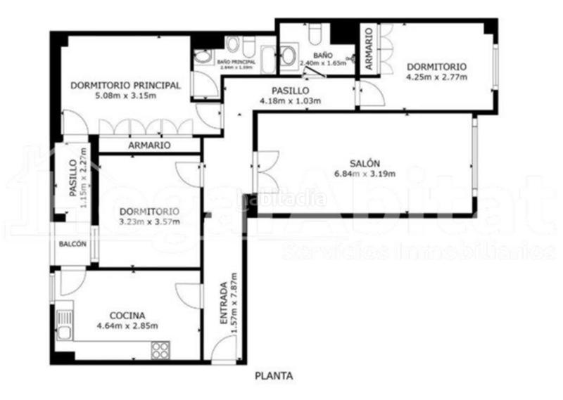 Foto eaa5e0a4-15e0-4325-b683-16ca1f69a3a4. Appartement avec chauffage parking dans Benimàmet Valencia