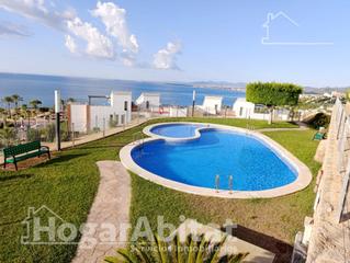Casa adossada  Calle forcall. Impresionantes visitas al mar! adosado con piscina y terraza