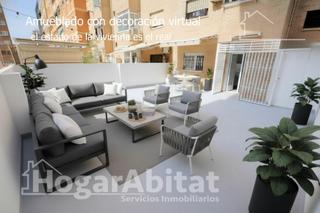 Pis  Calle alguer. Muy luminoso con espectacular terraza y balcón  junto av blasco