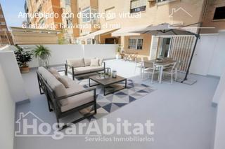 Pis  Calle alguer. Muy luminoso con espectacular terraza y balcón  junto av blasco