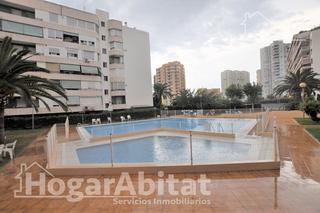 Pis  Avenida mar. Reformado con piscina junto a la playa