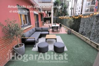 Appartement  Avenida naranjos. Espectacular! bajo amplio en residencial con garaje y terraza