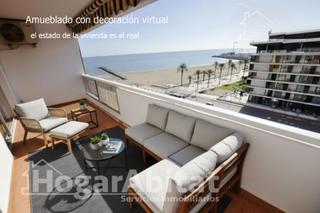 Flat  Avenida mar. Vistas al mar! acogedor y exterior en residencial con garaje  y