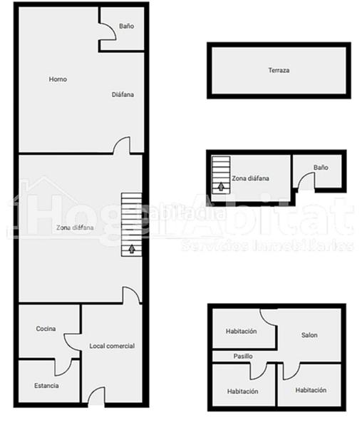 Foto 4d51d833-2227-4326-9b27-1ec82923b2b1. House with heating in Centro Burriana