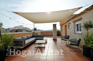 Attique  Calle xaloc. Playa de daimus! ático dúplex acogedor y exterior con balcón y t