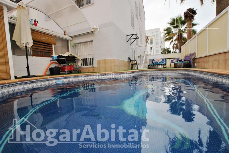 Foto 388e15f3-c3f5-41f5-98d7-a6551989fc3f. Casa adossada amb piscina a Oliva playa Oliva