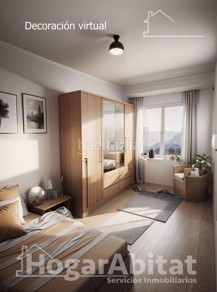 Piso oportunidad! exterior y acogedor con balcón en Valencia