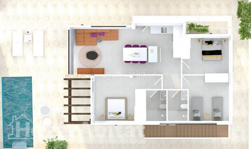 Foto 75f32b8a-c414-4de1-a856-ddb4b12e2ee4. Xalet amb aparcament piscina a El Playazo Vera