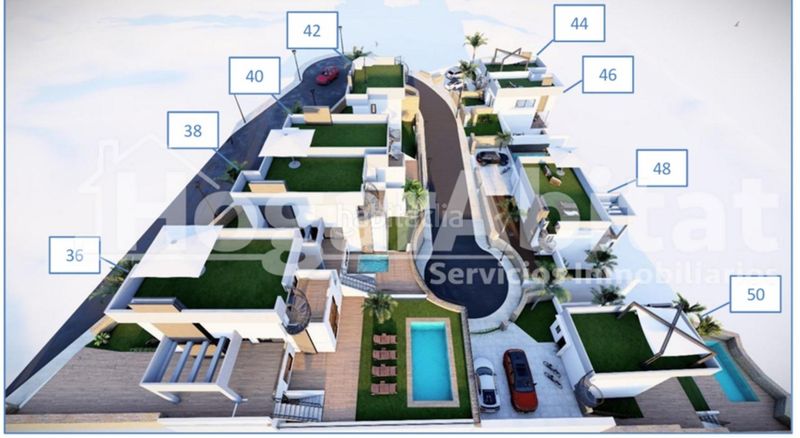 Foto b66b3f45-8a8f-4290-9e62-6a7a136963cd. Chalet maravillosa villa de lujo a estrenar con piscina, garaje y terraza en Algorfa