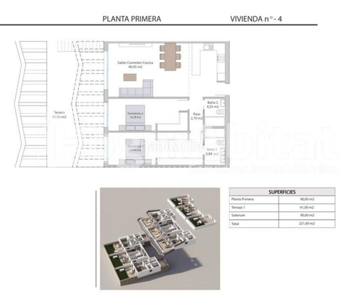 Foto 512109a9-1e65-4b4d-b155-84b75a224641. Àtic amb piscina a balcón de Finestrat-terra marina Finestrat