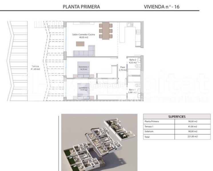 Foto 855c8ba5-51dc-42f1-9826-00fd071a239e. Àtic amb piscina a balcón de Finestrat-terra marina Finestrat