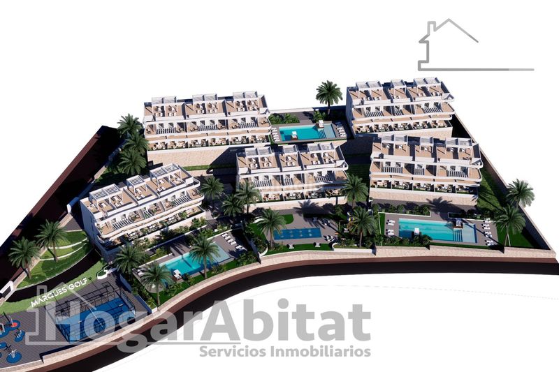 Foto 1ade9719-6227-440e-9fe5-e4b5a9256897. Àtic amb piscina a balcón de Finestrat-terra marina Finestrat