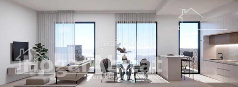 Foto 083eda4e-e077-4823-8e6c-b38159b293c9. Pis amb piscina a balcón de Finestrat-terra marina Finestrat