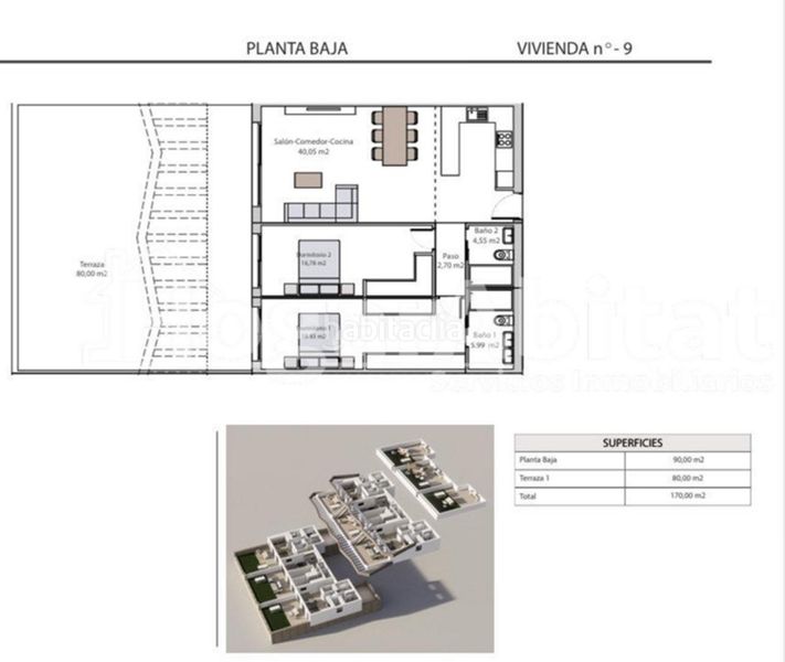 Foto 2db5c0ef-e5be-4d19-97fe-cfff608aee81. Pis amb piscina a balcón de Finestrat-terra marina Finestrat
