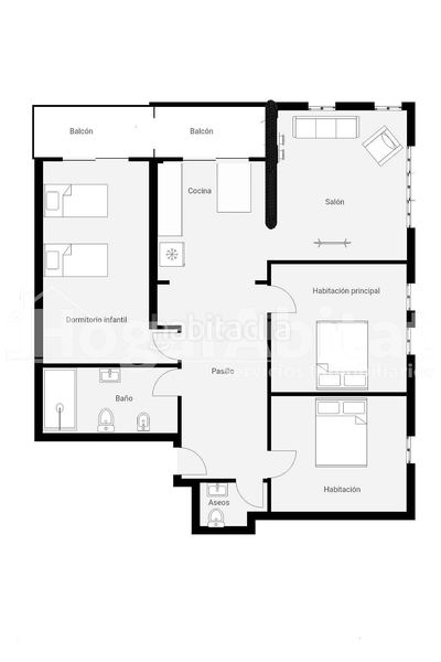 Foto a6dd7edc-0baf-48fe-939f-01f692a5b802. Pis a Oliva pueblo Oliva