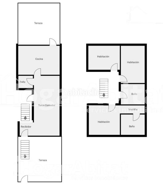 Foto 59baf097-7804-4f46-b07a-8b67509a63e5. Casa adossada amb calefacció aparcament a Centro Almazora / Almassora