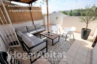 Ático  Calle mosén febrer. Reformado! ático dúplex impecable y luminoso con terraza y garaj