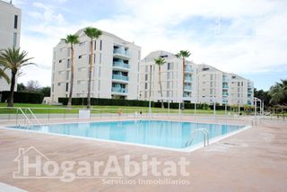 Flat  Avenida valencia. Cerca de la playa! amplio en residencial con piscina y terraza