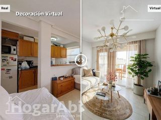 Appartement  Calle novelda. Playa lisa!  luminoso en residencial con terraza y garaje, a poc