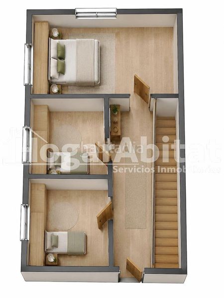 Foto a61caf35-1af7-4d8d-874d-02db6f90fd53. Casa amb calefacció aparcament a pueblo de Cullera Cullera