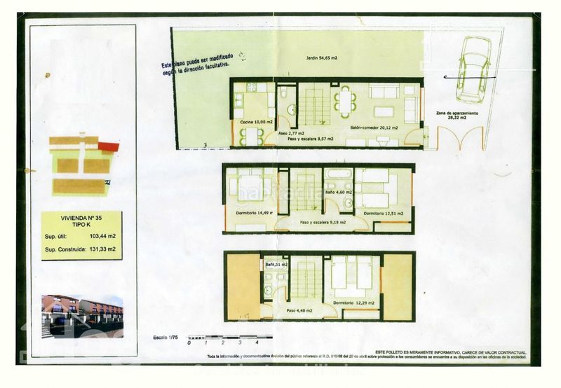Foto cb8d8c85-c3eb-41c6-b492-33bc7389da82. Casa adossada amb calefacció aparcament a Santa Quiteria - Les Boqueres Almazora / Almassora