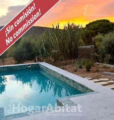Chalet  Partida bovalar polígono 14 parcela 442. Chalet rústico con piscina, garaje y terraza