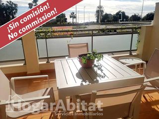 Pis  Avenida  rosa del vents. Vistas al mar! muy amplio y luminoso en residencial con terraza,