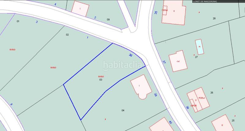 Foto 9a12e416-51c4-4427-946e-bb16963bae5a. Terreno residenziale in Lloret Blau - La Creu de Lloret Lloret de Mar