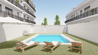Planta baixa a Carretera de ripollet 38. Planta baja con jardin privado