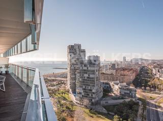 Piccolo appartamento  Passeig del taulat. Lujoso apartamento en primera línea del mar