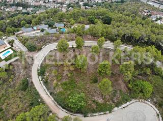 Terreny residencial a Vallirana. Terreno con vistas rodeado de naturaleza