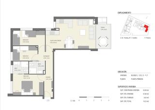 Apartament a Bardaji-El Molí de Baix. Piso con balcón en cubelles