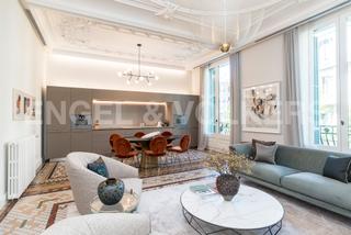 Lloguer Apartament a Dreta de l´Eixample. Alquiler apartamento de lujo en casa burés