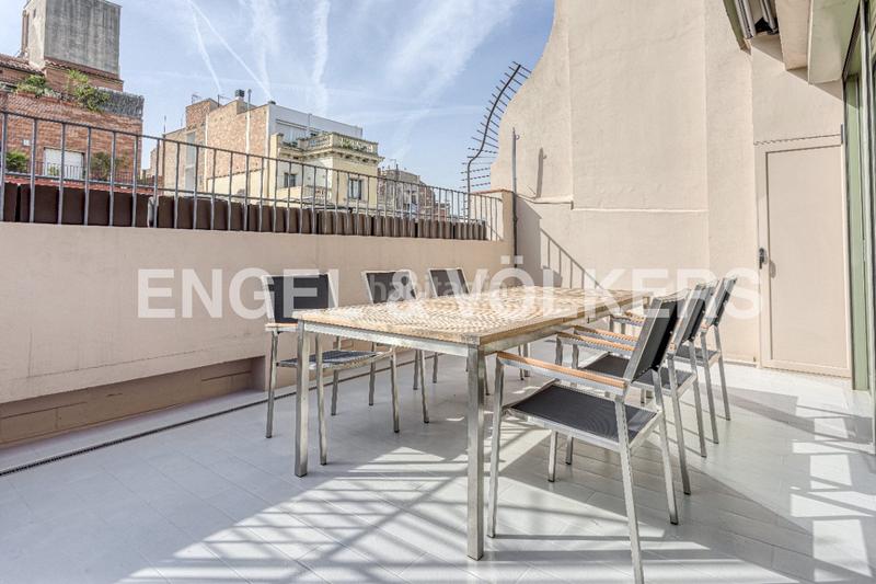 Foto 5f1b8cd6-a18a-4e54-bd70-6f77988cf0b0. Miete dachwohnung mit heizung in Dreta de l´Eixample Barcelona