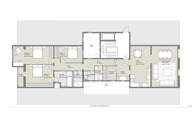Foto f68b9a13-2189-4ca2-b89a-a37e19168213. Apartament amb calefacció a L´Antiga Esquerra de l´Eixample Barcelona