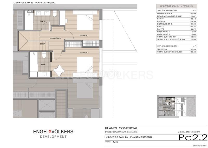 Foto 70b63b77-8671-416b-b710-0ebb0307922e. Àtic amb calefacció aparcament a Santa Eulàlia Hospitalet de Llobregat (L´)
