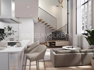Attique à Santa Eulàlia. Dúplex de obra nueva en hospitalet