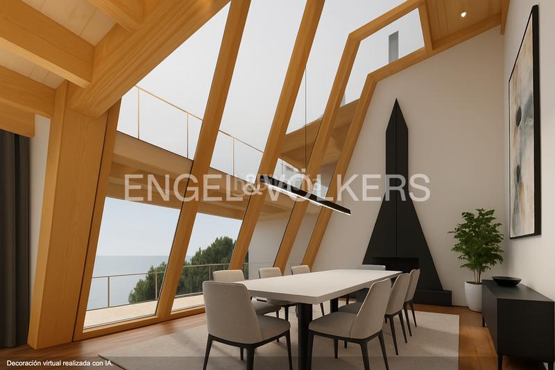 Foto 026d0b40-15b2-4222-9cb0-137dd5fc00ff. Casa exclusiva casa con privilegiadas vistas al mar en Castelldefels