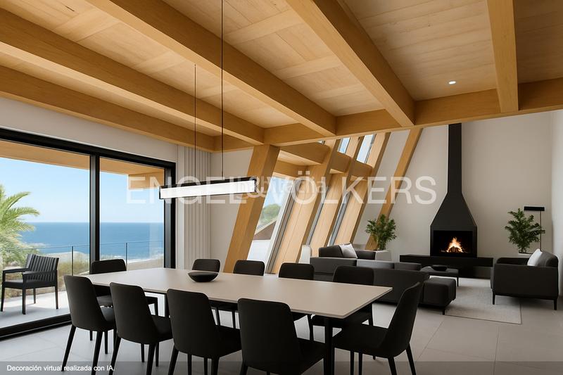 Foto 11014d82-43a2-4c9a-a1c9-8f5222518e51. Casa exclusiva casa con privilegiadas vistas al mar en Castelldefels