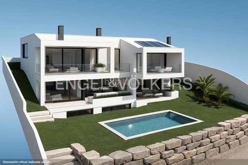Foto db00ea1e-abc6-45c6-a568-7062f26b1da1. Casa exclusiva casa con privilegiadas vistas al mar en Castelldefels