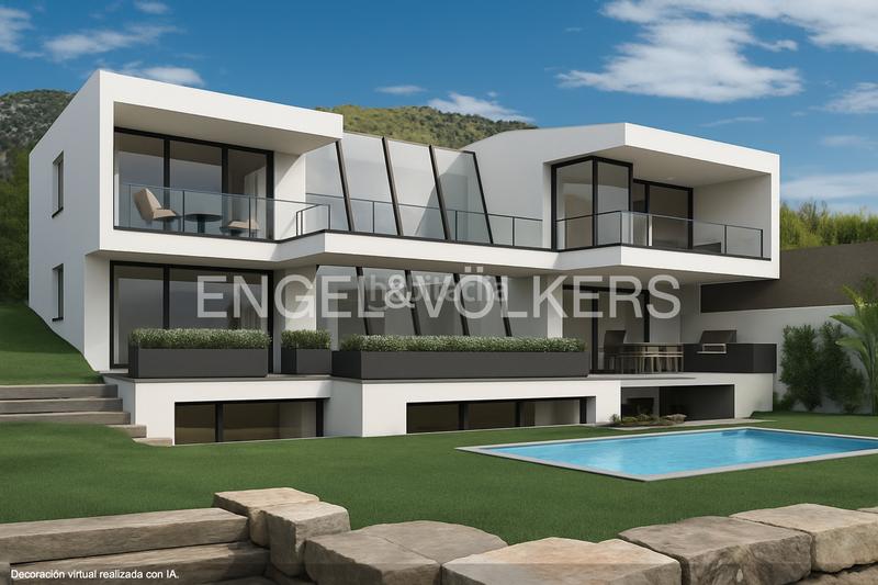 Foto ec79b266-1265-4864-a21d-1418c180db55. Casa exclusiva casa con privilegiadas vistas al mar en Castelldefels
