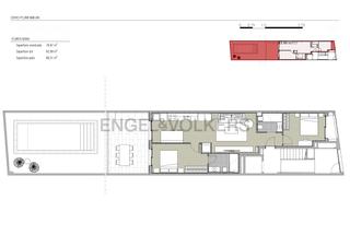 Apartamento en Poblenou. Espléndida planta baja con jardín y piscina en el corazón del po