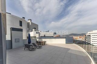 Lloguer Apartament  Parcerisa. Ático amueblado con gran terraza, obra nueva barcelona sants