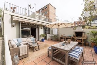 Maison à Horta. Casa con jardín y terraza,  en horta