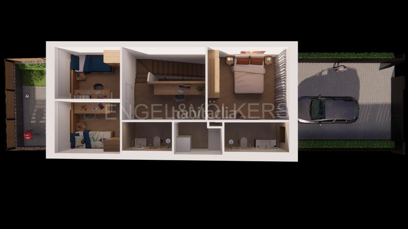 Foto ea7f2775-523b-4bb8-a5ac-05fe57467de1. Casa adosada bonitas casas de excelente eficiencia energética en zona céntrica maresme, próximas a la costa brava y barcelona. en Tordera